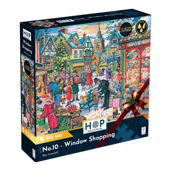 Puzzle House Of Puzzles Vitrines de Natal XXL 500 Peças