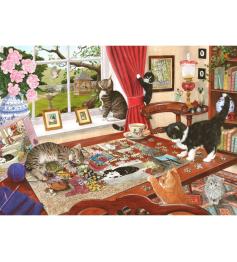 Puzzle House Of Puzzles Gatinhos Puzzleiros 1000 Peças