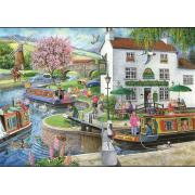 Puzzle House Of Puzzles Pelo Canal 1000 Peças