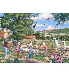 Puzzle House Of Puzzles Os Lhamas de 1000 Peças