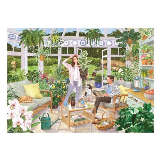 Puzzle House Of Puzzles Paraíso Das Plantas De Interior XXL 500