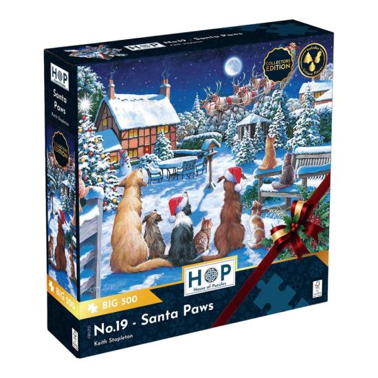 Puzzle House Of Puzzles Patas de Pai Natal XXL 500 Peças