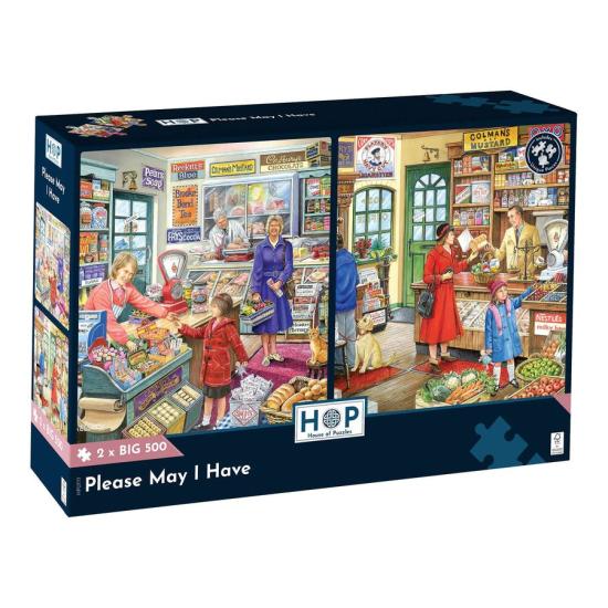 Puzzle House Of Puzzles Por Favor, Posso Ter XXL 2 x 500 Peças