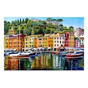 Puzzle House Of Puzzles Portofino em Reflexão de 1000 Peças