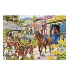 Puzzle House Of Puzzles Saindo a Cavalo XXL 500 Peças