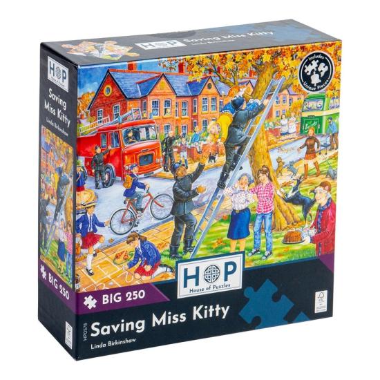 Puzzle House Of Puzzles Salvando A Miss Kitty XXL 250 Peças