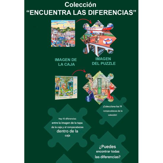 Puzzle House Of Puzzles Pegando o Bonde de 1000 Peças