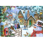 Puzzle House Of Puzzles Visão do Boneco de Neve 1000 Peças