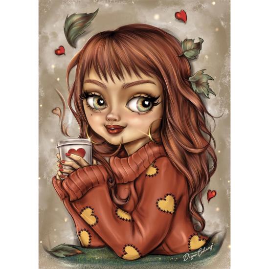 Puzzle Jacarou Café Canela de 1000 Peças