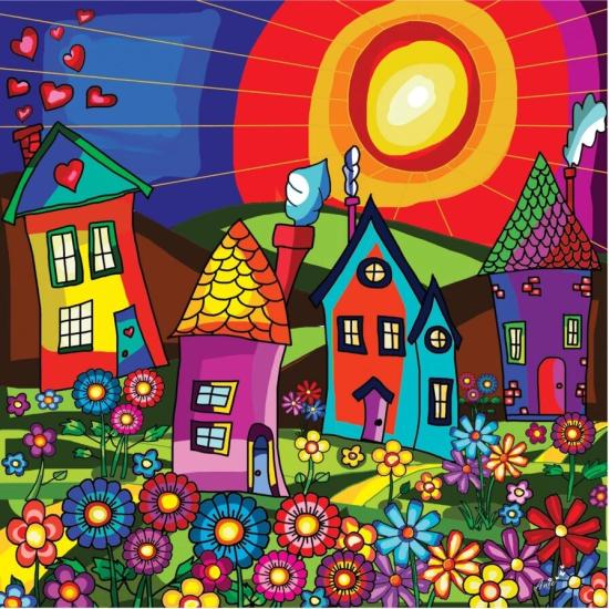 Puzzle Jacarou Dia Ensolarado de 1000 Peças