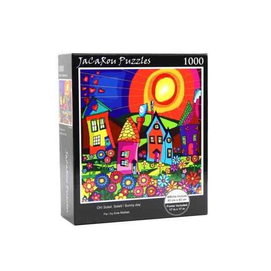 Puzzle Jacarou Dia Ensolarado de 1000 Peças