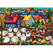 Puzzle Jacarou Dez Ovelhas e Mais de 2000 Peças