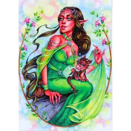 Puzzle Jacarou Dragonling de 1000 Peças