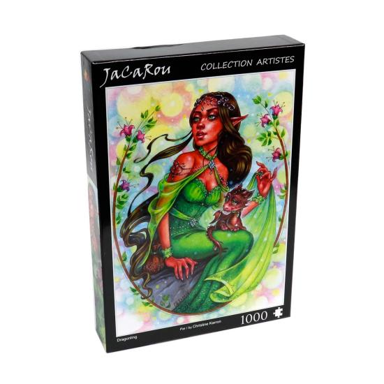 Puzzle Jacarou Dragonling de 1000 Peças