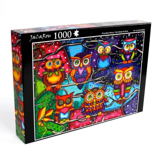 Puzzle Jacarou Owl Sempre estará lá de 1000 Peças