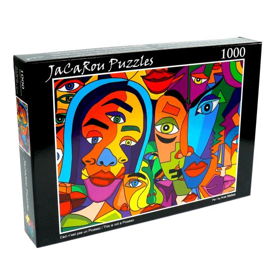 Puzzle Jacarou Este não é um Picasso de 1000 Peças