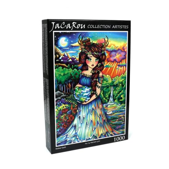 Puzzle Jacarou Mãe Terra de 1000 Peças