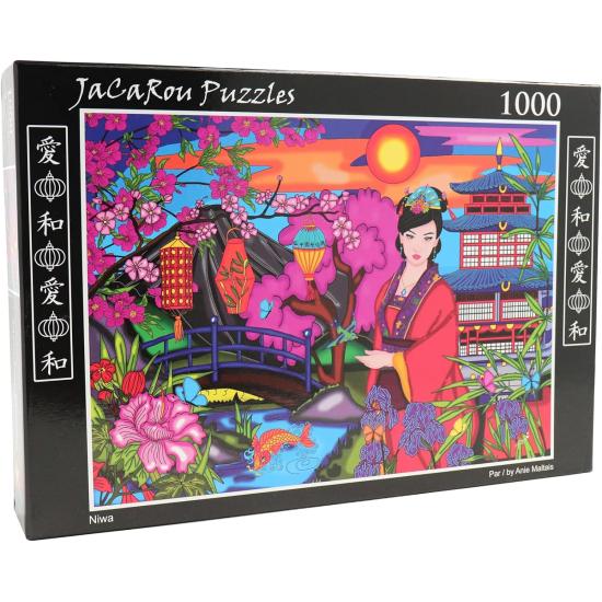 Puzzle Jacarou Niwa de 1000 Peças Puzzle Jacarou Niwa de 1000 Peças
