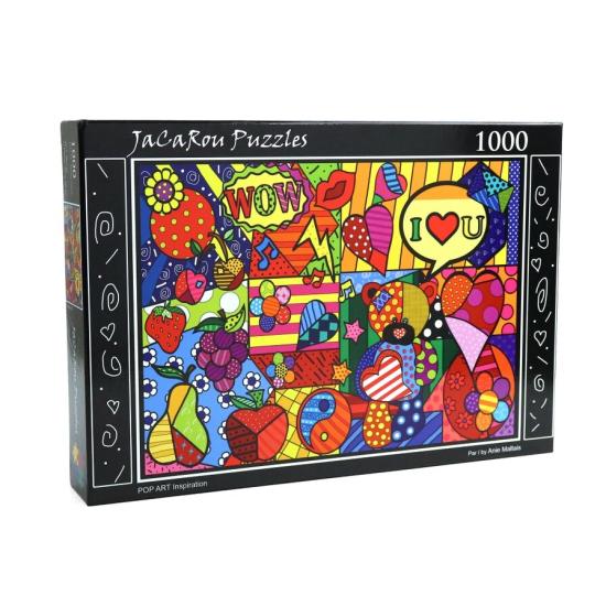Puzzle Jacarou Pop Art Inspiration  de 1000 Peças
