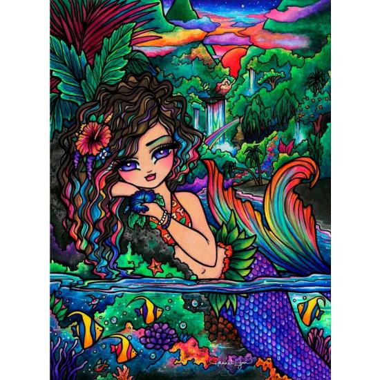 Puzzle Jacarou Pequena Sereia de 1000 Peças