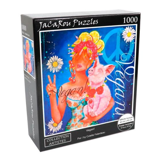 Puzzle Jacarou Vegano 1000 Peças Puzzle Jacarou Vegano 1000 Peças