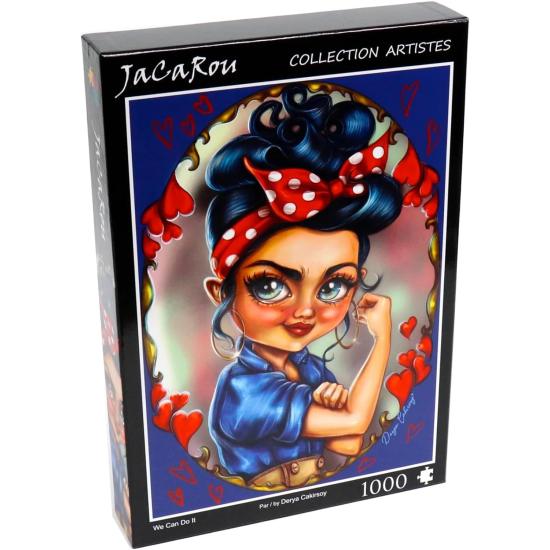 Puzzle Jacarou We Can Do It de 1000 Peças Puzzle Jacarou We Can Do It de 1000 Peças