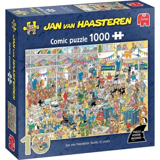 Puzzle Jumbo 10 Anos de Estudo JvH 1000 Peças Puzzle Jumbo 10 Anos de Estudo JvH 1000 Peças