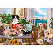 Puzzle Jumbo Furry Friends 500 Peças