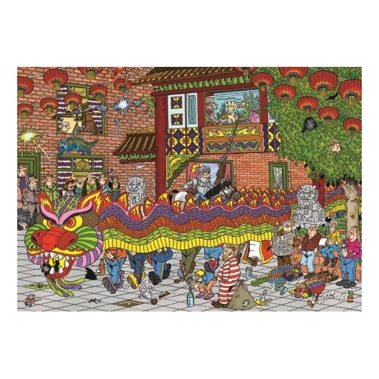 Puzzle Jumbo de Ano Novo Chinês de 500 peças