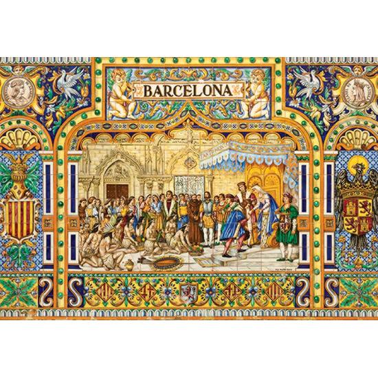 Puzzle Jumbo Barcelona Azulejos 3.000 Peças