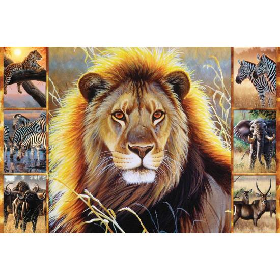 Puzzle Jumbo de beleza africana de 1500 peças