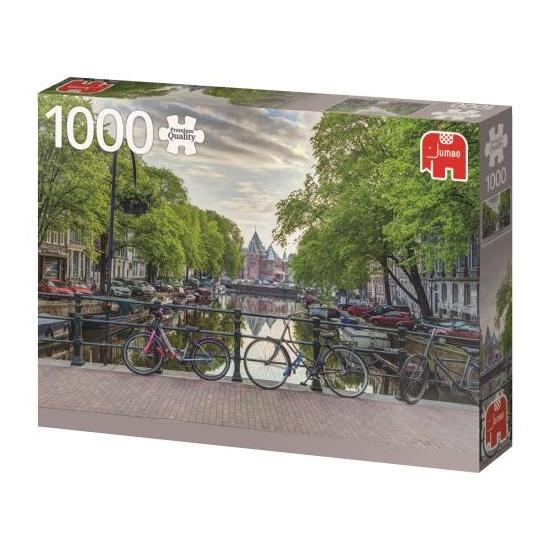 Puzzle Jumbo Bicicletas Amsterdam 1000 Peças