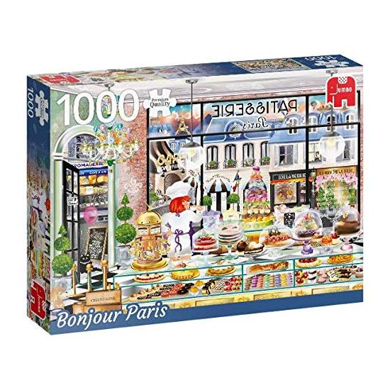 Puzzle Jumbo Bonjour Paris 1000 Peças