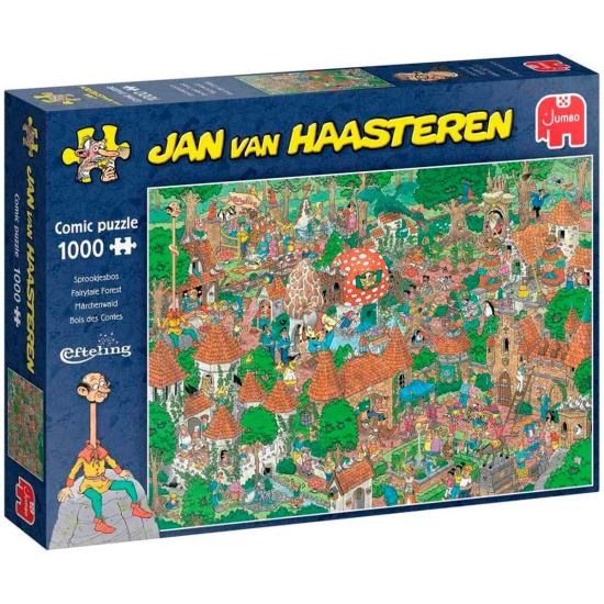 Puzzle Jumbo Floresta de Conto de Fadas de 1000 Peças
