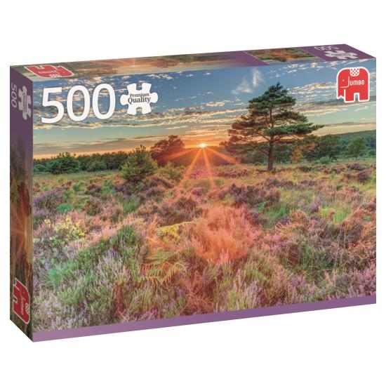 Heathers at Dusk Puzzle Jumbo de 500 peças