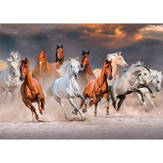 Puzzle Jumbo de 1.000 peças Cavalos do Deserto Puzzle Jumbo de 1.000 peças Cavalos do Deserto