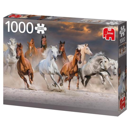 Puzzle Jumbo de 1.000 peças Cavalos do Deserto Puzzle Jumbo de 1.000 peças Cavalos do Deserto