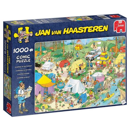 Puzzle Jumbo Camping na Floresta 1000 Peças Puzzle Jumbo Camping na Floresta 1000 Peças