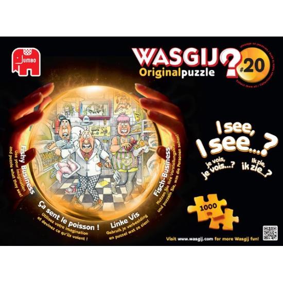 Puzzle Jumbo Chaos no Fish Market 1000 Pieces