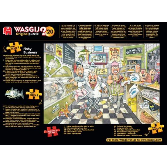 Puzzle Jumbo Chaos no Fish Market 1000 Pieces