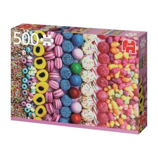 Puzzle de doces jumbo 500 peças