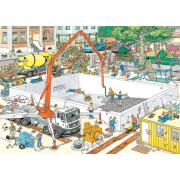 Puzzle Jumbo de 1000 peças quase pronto