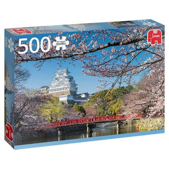 Jumbo Jigsaw Puzzle Castelo de Himeji, Japão 500 peças
