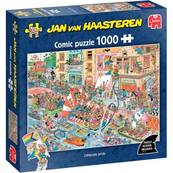Puzzle Jumbo Celebre O Orgulho 1000 Peças
