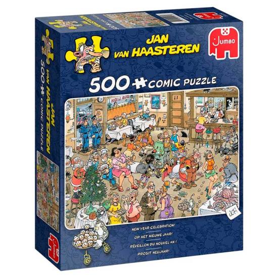 Puzzle Jumbo de 500 peças para comemoração de ano novo