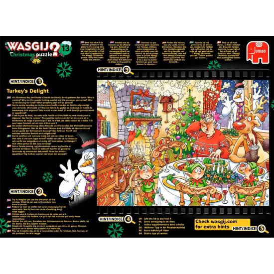 Puzzle Jumbo Natal O Jantar de Natal 1000 Peças