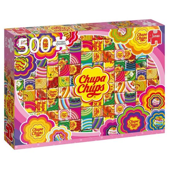 Chupa Chups Puzzle Jumbo, Colorido 500 Peças
