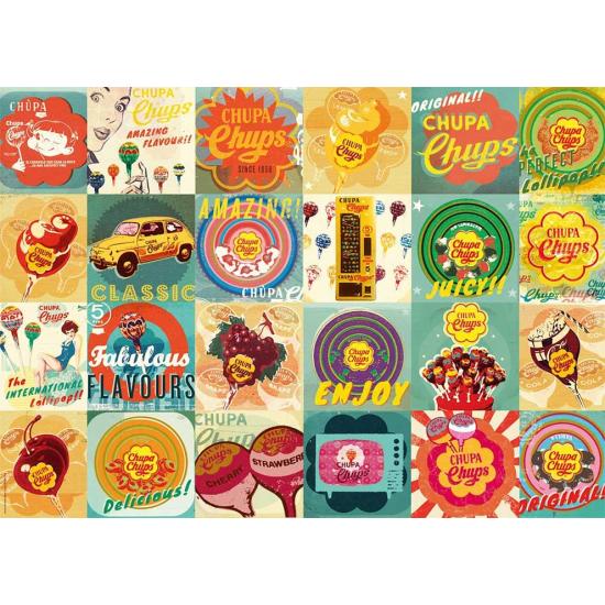 Puzzle Jumbo Chupa Chups vintage 1000 peças