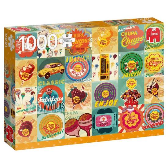 Puzzle Jumbo Chupa Chups vintage 1000 peças