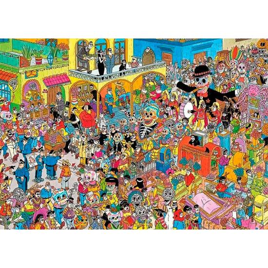 Puzzle Jumbo Día de Muertos 1000 Peças Puzzle Jumbo Día de Muertos 1000 Peças